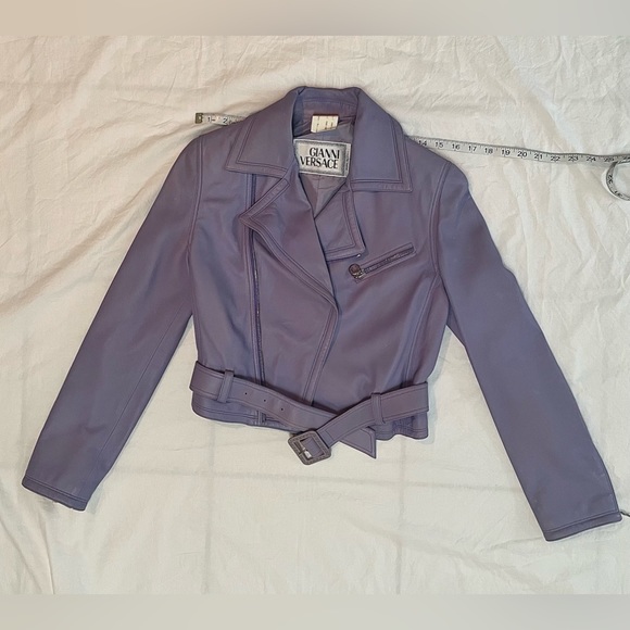 Authentic Vintage Gianni Versace leather jacket - Picture 12 of 16